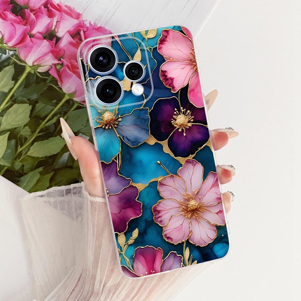 For Oppo Reno 15 5G Case Cover Transparent Fashion Butterfly Cute Cat Cool Painted Soft Bumper For Oppo Reno 15 CPH2825 Casing