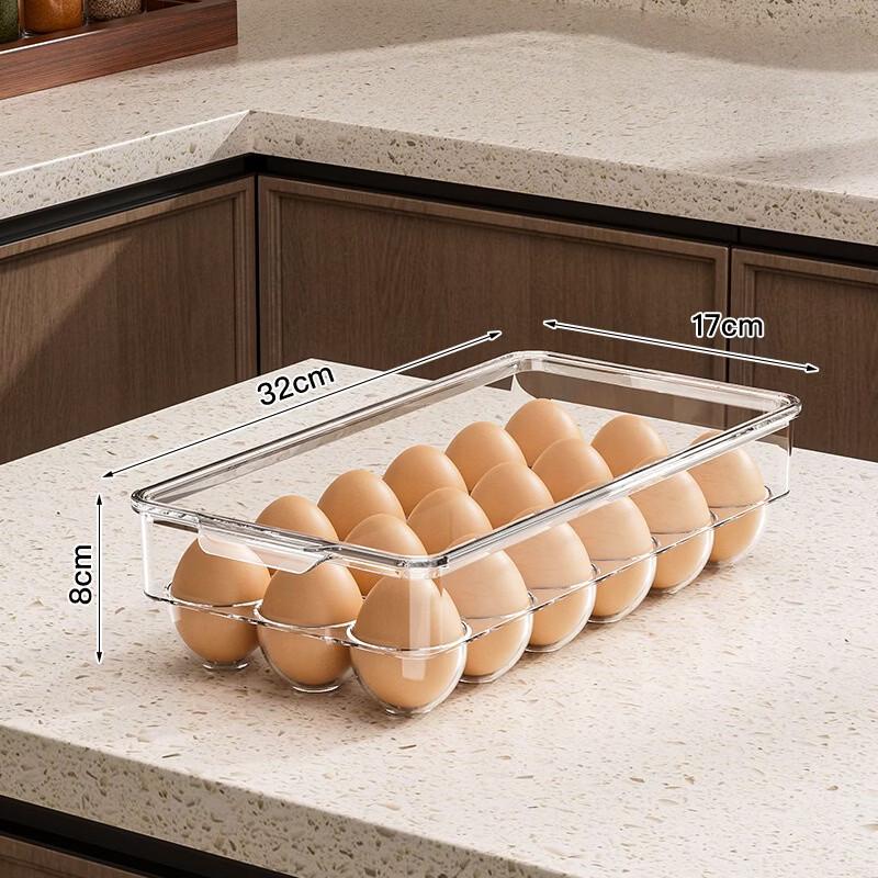 

PET Refrigerator Egg Holder with Lid