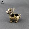 Retro copper big lion Incense Burners animals Incense Holder Incense Burner Sandalwood Censer Home Office Decor Decoration Craft