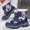 Boys' 2025 Waterproof Cotton Velvet Boots - Non-Slip, Warm Snow Footwear for Kids