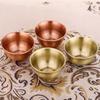 Brass Liqueur Shot Glass Creative Wedding Mini Wine Cup Copper Milk Tea Cups Bronze Golden Buddhist Bowl Home's Gift Decorative