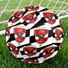 Pallone da Calcio Indoor Al Ahly Misura 5 Colorato Per Tutte le Età Cucito a Macchina PVC Pronto per la Competizione Resistente Alto Rimbalzo