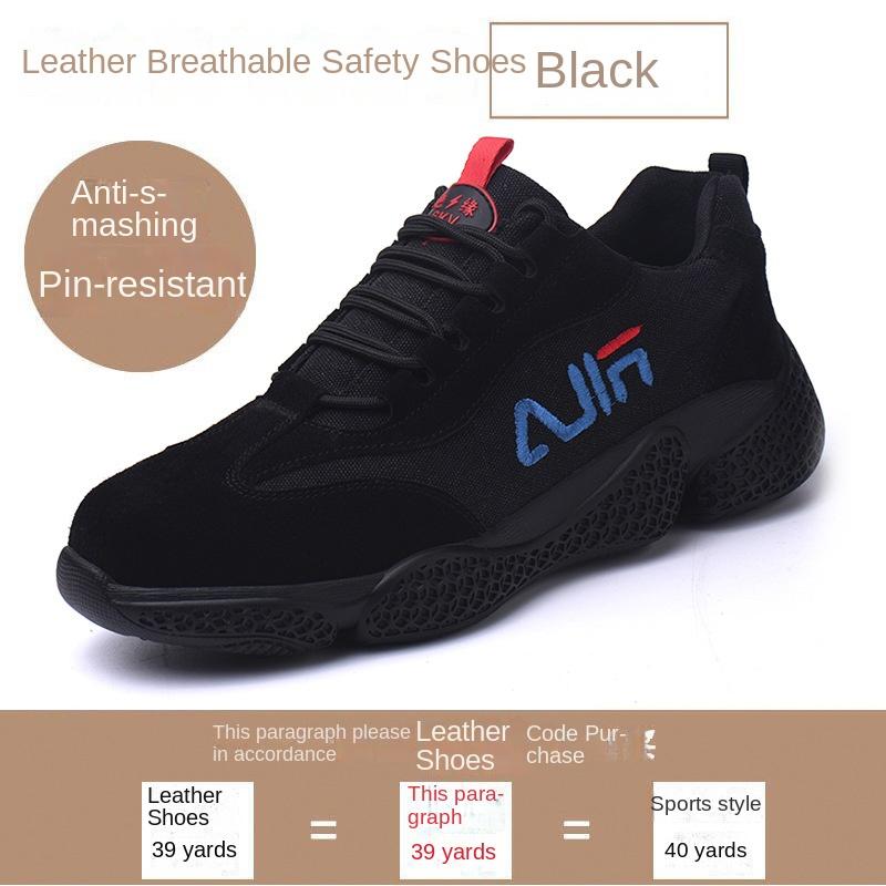 Labor Shoes, Steel Baotou, Smash-proof, Puncture-proof, Breathable, Wear-resistant Protective Safety Shoes, Protective Shoes