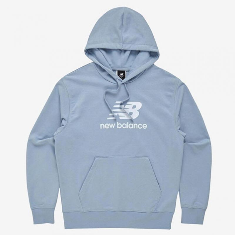 New Balance Men S eSSential Stacked Logo Hoodie nbn0d2S021 51
