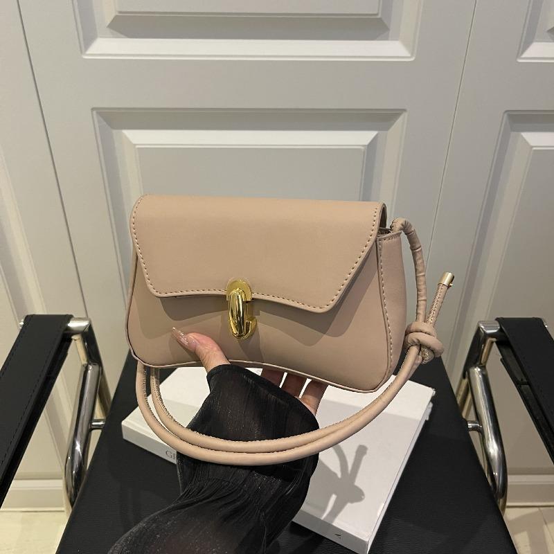 Shoulder bag women's simple commuter women's bag fashion messenger bag niche versatile small square bag underarm bag