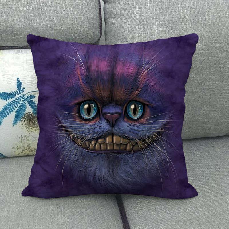 936 Linen Pillowcase with Animal Head Design