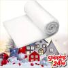 Fluffy Fake Snow Blanket Soft Cotton Artificial Snow Blanket Snow Roll  Christmas