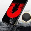 CJ70 Japan Samurai Soft Shell Phone Case for iPhone 16 15 14 13 12 Pro Max Plus Mini