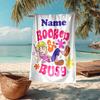 Custom Name Ultra-Soft Beach Towel with Lizzie McGuire Theme,Ideal for Pool - Camping, Diving - Perfect Travel Essential, Vibrant Beach Towel.