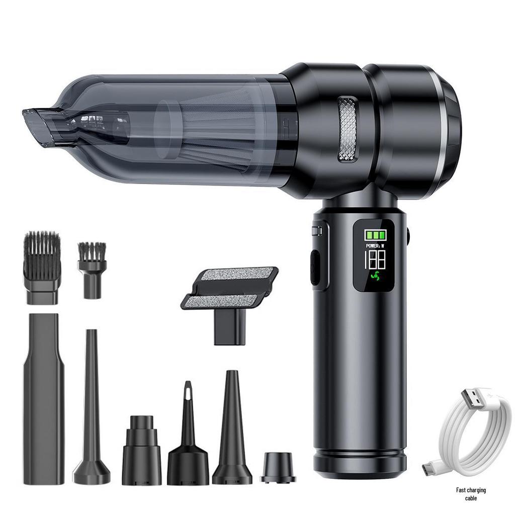 Wireless Handheld Vacuum Cleaner with High Suction, Power Display & Portable Brushless Motor