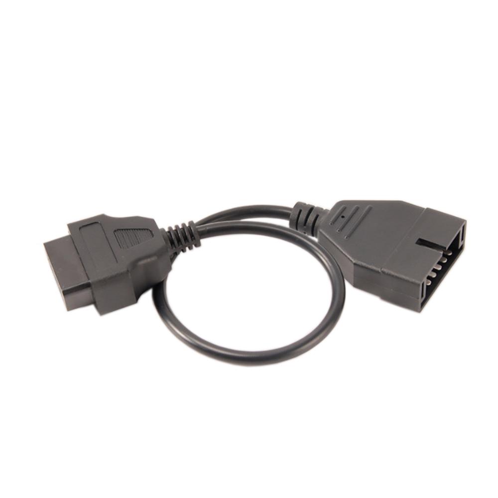 Für GM 12-Pin OBDII OBD2 Auto-Diagnoseanschluss-Adapterkabel GM12 auf 16-Pin-Kabel für GM-Fahrzeuge Auto-Scanner-Adapter
