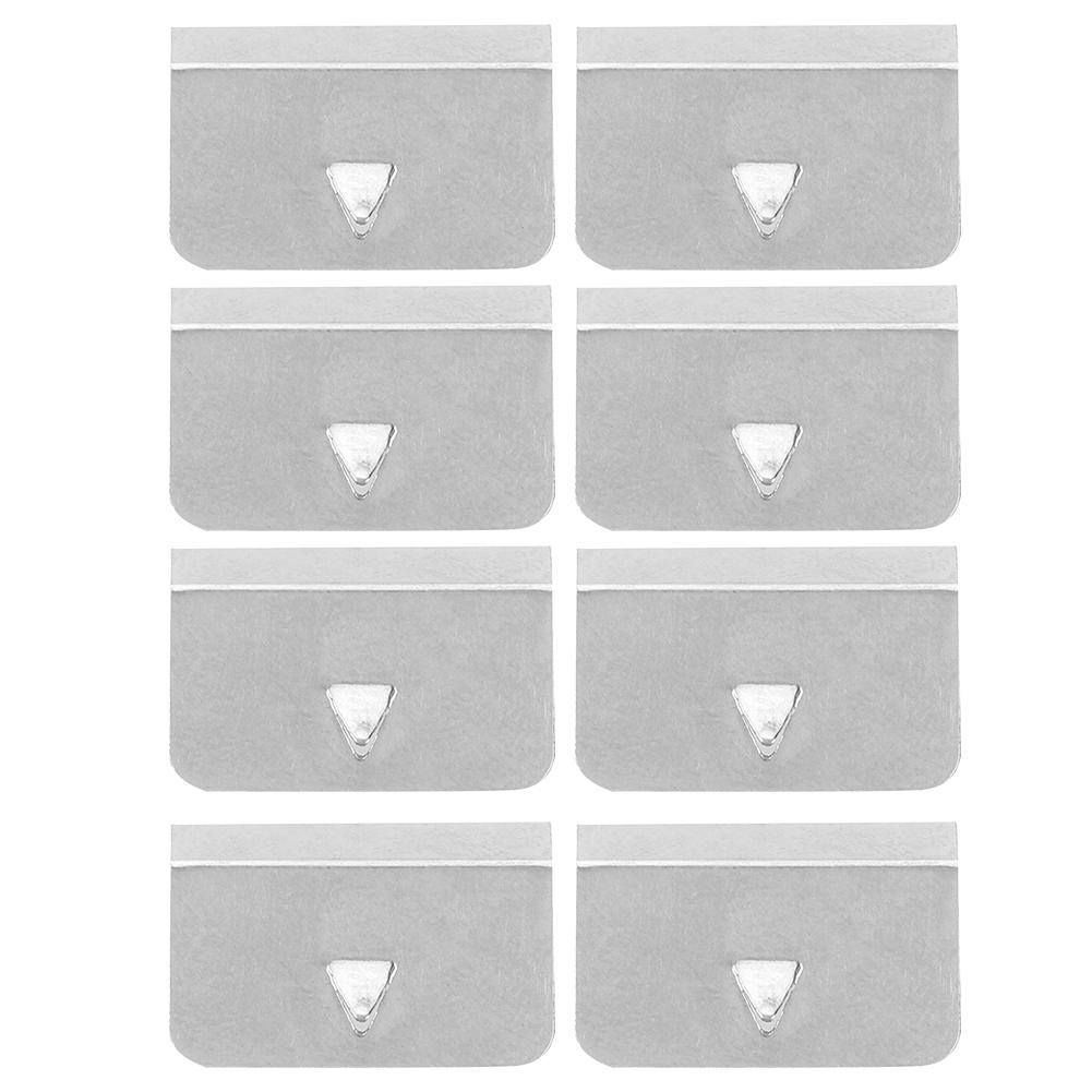 Auto Wind- en Regen Deflector Kanaal Roestvrij Staal Bevestigings Clips Set (4 stuks)