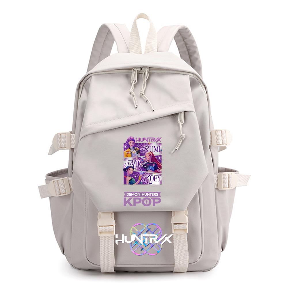Anime Kpop Dämonenjäger Bedruckter Rucksack für Teenager Junge Mädchen Schulanfang Schultasche Kinder Student Buchrucksack Frauen Reisetasche Kindergeschenk Mochila