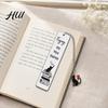 Funny Quote Bookmark Cute Cat Bookmark, Metal Page Marker with Creative Durable Quotes, Stainless Steel for Readers, Lover Gift Cartoon