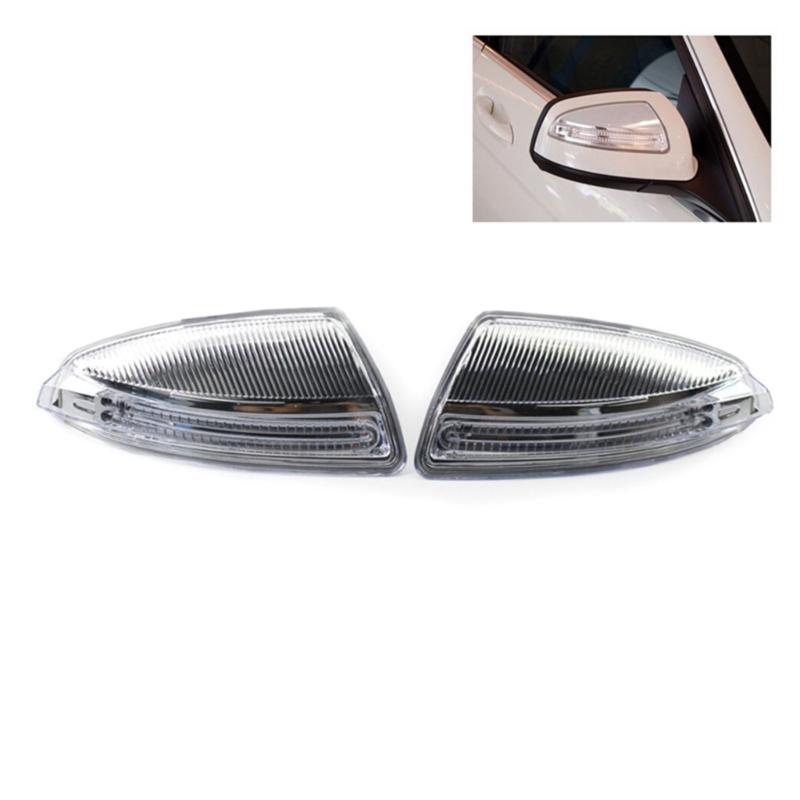 Světla zpětného zrcátka do auta Směrová světla LED boční ukazatel pro Mercedes W204 S204 C třída W639