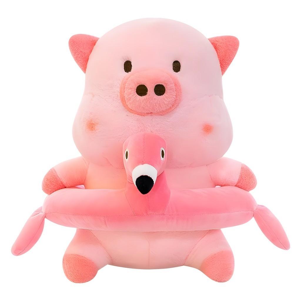 Adorable Cream Pig Plush Toy Soft Animal Doll For Kids And Decorative Pillow 35cm To 60cm Sizes