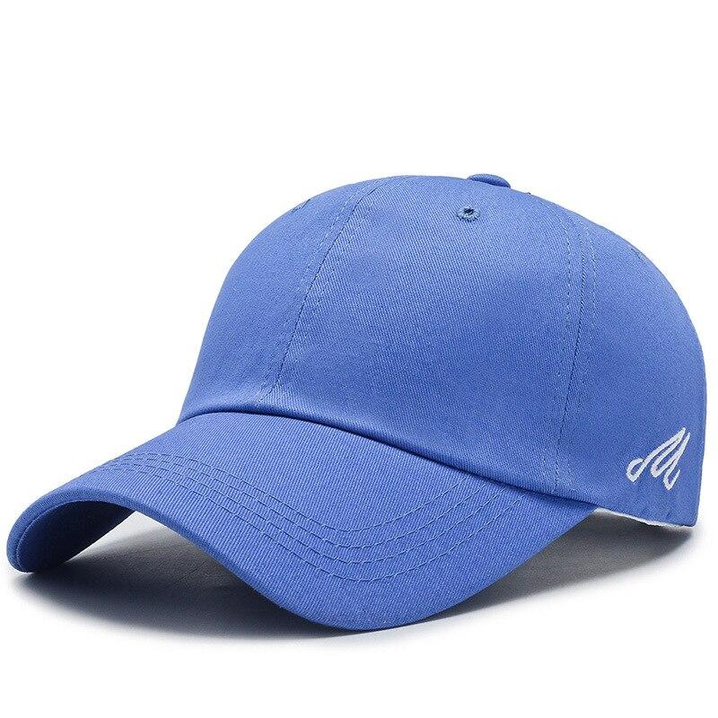 

NORTHWOODSтвердая хлопковая черная кепка, летняя бейсбольная кепка для мужчин и женщин, шляпа Kpop Snapback, кепка для гольфа 56-60 cm небесно-голубой