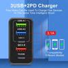 5-Ports Charger Dock Fast Charging USB Hub Adapter Portable Power Adapter