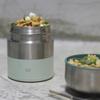 Meroware LILY Thermo Food Jar Lunch Jar (Olive/Mint), 350ml, Jar/Soup