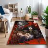 1pc Gothic Vampire Ladies Rug, Digital Printed Home Chair Sofa Mat, Durable Office Area Carpet, Beautiful Festival Decorations