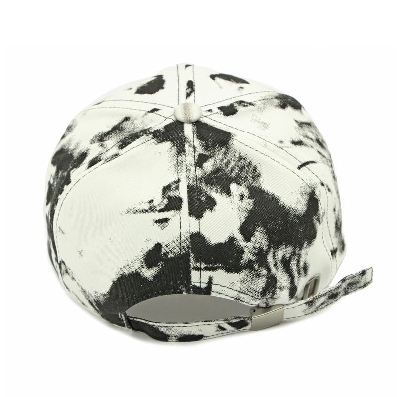 Tie-Dyed Baseball Cap Men Outdoor Sunscreen Sun Hat Women Graffiti Sunscreen Cap