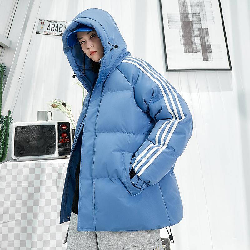 

Трендовая стеганая куртка 2025 года, мужская зимняя куртка, зимняя стеганая куртка, мужская пуховая куртка, парная стеганая куртка 4XL синий