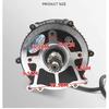 48V 60V 72V High Power Pure Copper BLDC Motor High Speed Brushless DC Motor for Electric Tricycle Scooter Conversion Kit