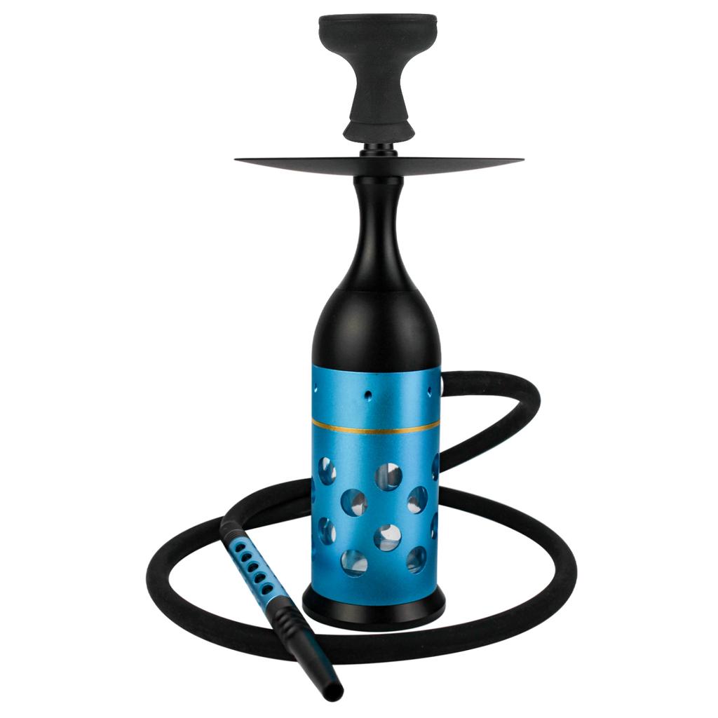 New Style Travel Hookah Set Include Classic Tongs LED Light and Glass Base Nargile Chicha Shisha Accessories Portable Hookah