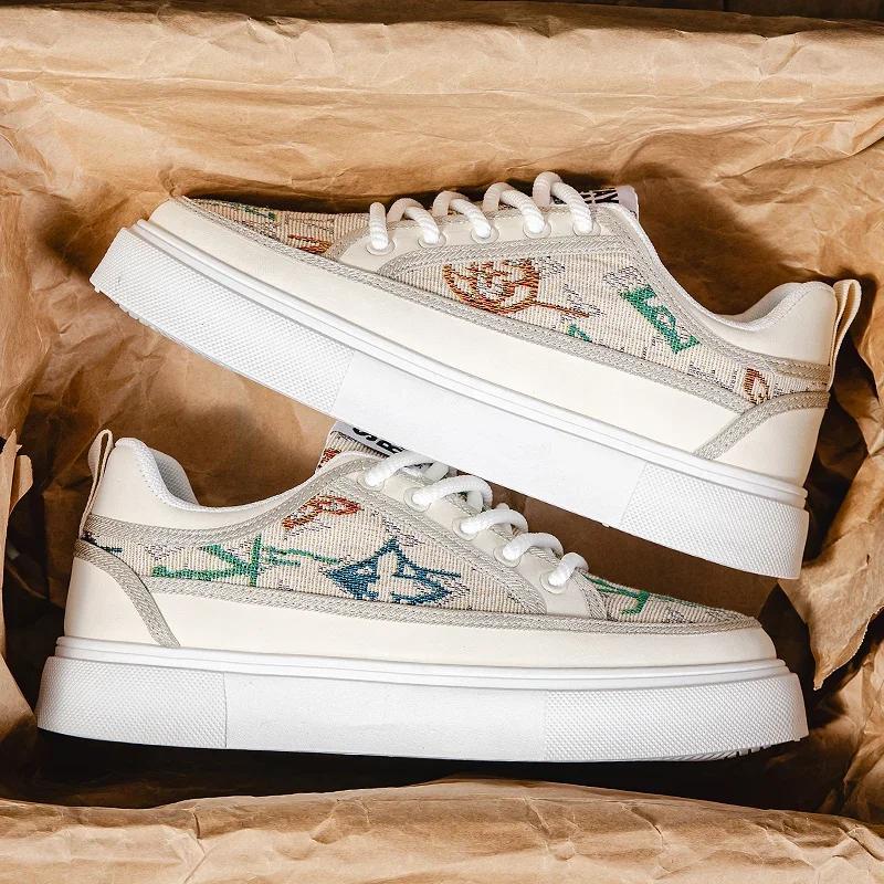 Men's Casual Sneakers Man Trend Men Athletic Shoes on Sale Original Replicas Brands Mens Tennis Deals Low Price Shoes Male