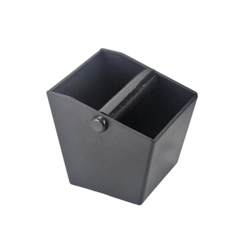 

High Capacity Coffee Knock Box Durable Detachable Removable Lid Coffee Grounds Container Easy To Clean Coffee Crusher Bucket