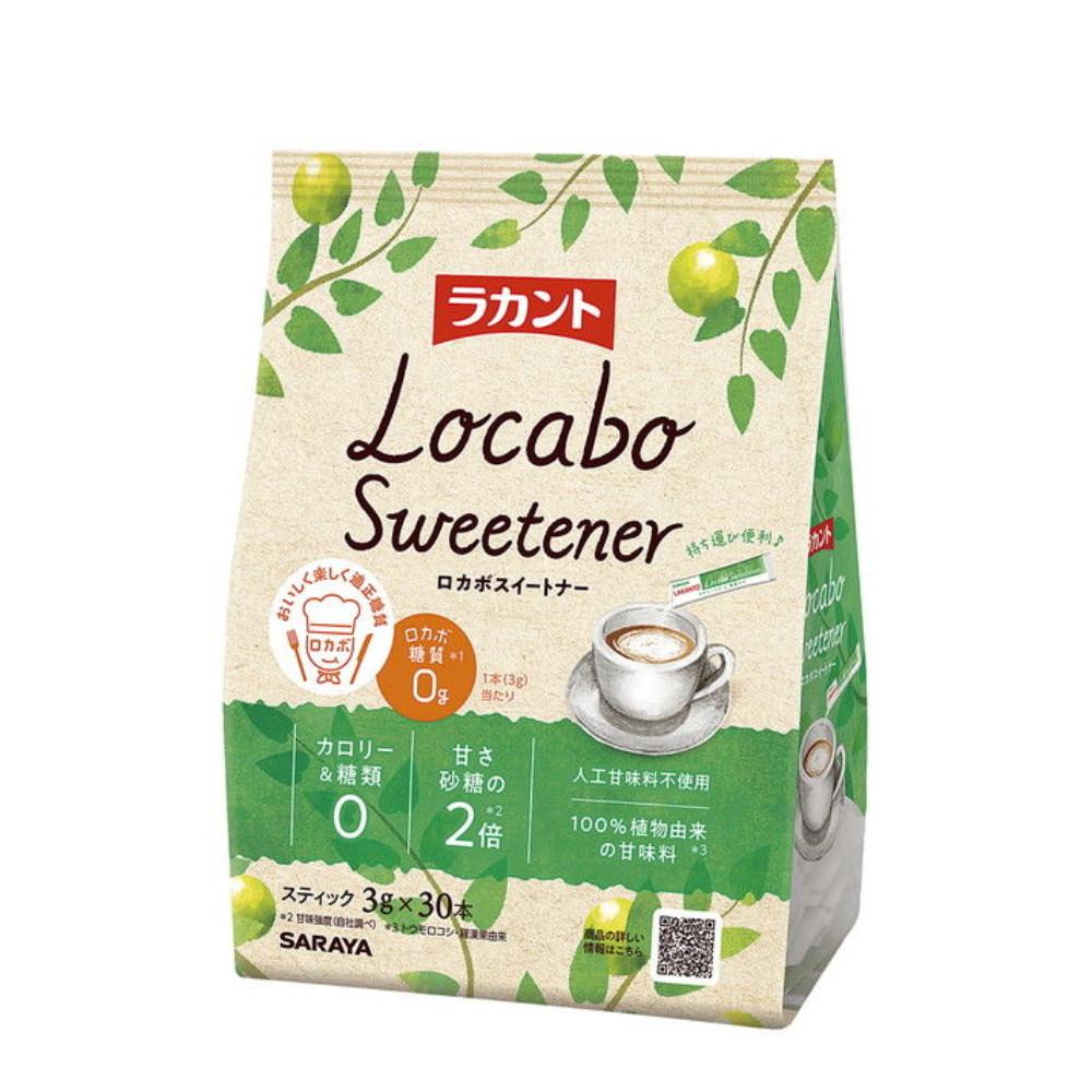 

Japan Saraya Lakanto Locabo Sweetener, Natural Sweetener, 3g x 30 3g x 30 pcs.