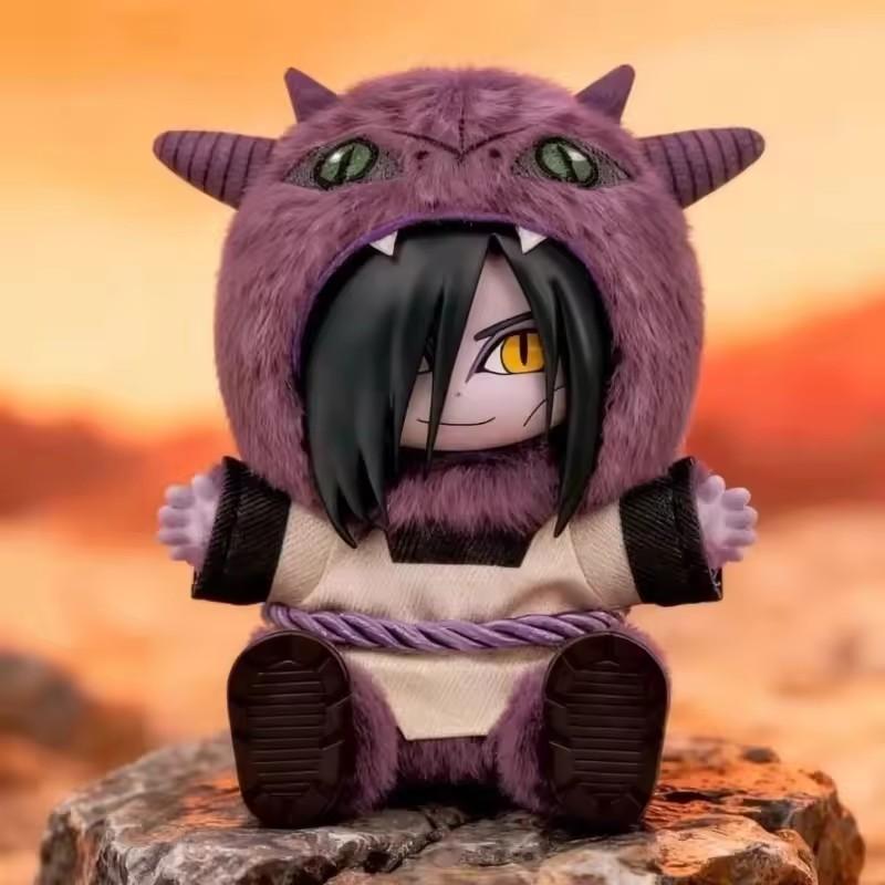 Beautiful En Stock Genuino TOPTOY EAKI Naruto Sentado Fiesta Konohagakure San'in Jiraiya Orochimaru Tsunade Linda Caja Ciega De Peluche Ju