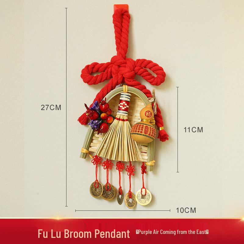 Fu Knot Handle Pendant for New Home Ceremony