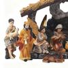 Christmas Nativity Set Holy Family Miniature Figurines Small Nativity Set Tabletop Christmas Ornaments For Christian Home Decor