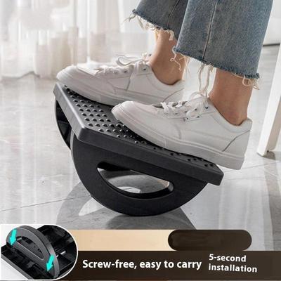 Přenosnost Podnožka Podpisová Ergonomická Stolička Na Nohy S Masážními Válci Podnožka Pro Domácí Kancelář
