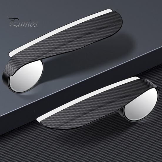 1 Pair Car Rearview Blind Spot Mirror Rain Eyebrows Adjustable Design Universal Easy To Install Car Rearview Mirror Protection Shield