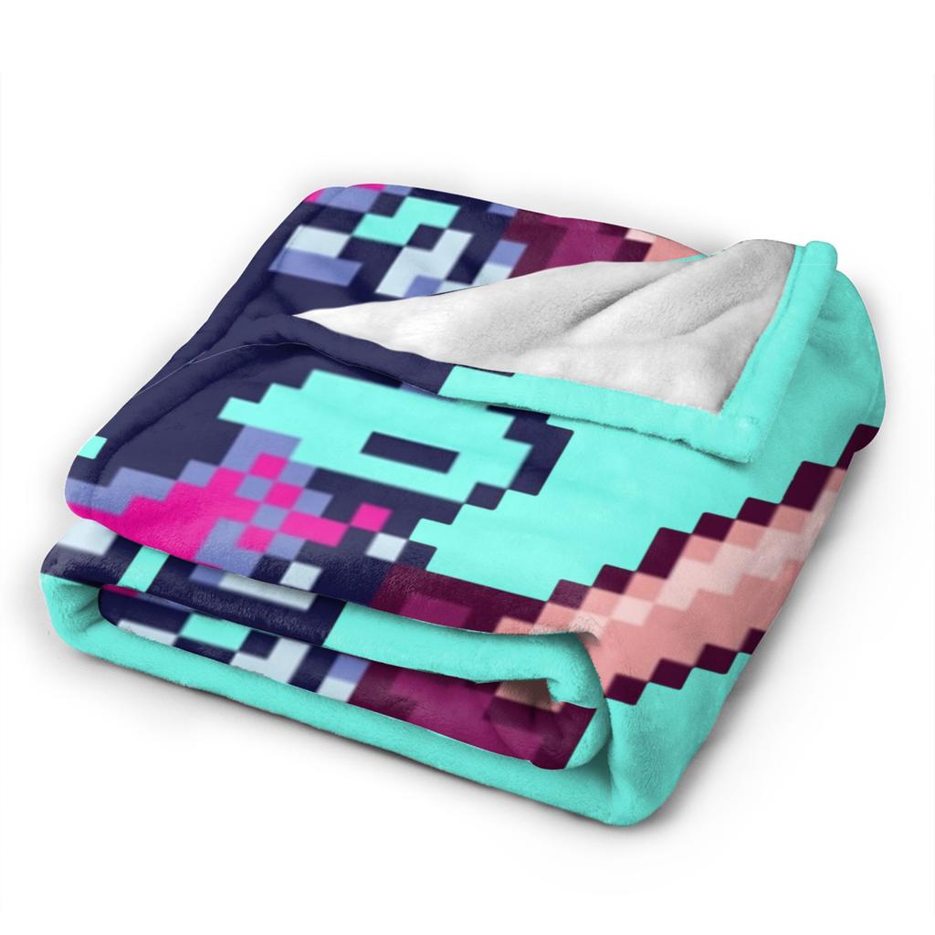 Delta Rune Kris Deltarune Blankets Wool Novelty Soft Throw Blankets for Bed Sofa Summer