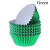 Gold/Silver Cake Decorating Tools Party Supplies Kitchen Accessaries Muffin Boxes Wrapper Paper Aluminium Foil Cake Cup Cupcake