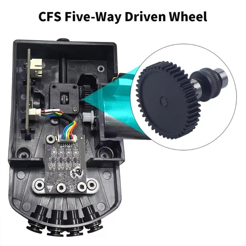 3D Printer Replacement Extruder Gear Management for Plus Hardened Steel Extruder Gear Assembly 3D Printer Accessories