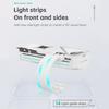 Flexible Silicone 24Pin ARGB GPU Power Cable Wireless Control Function Customizable ARGB Light Strips Easy Installation