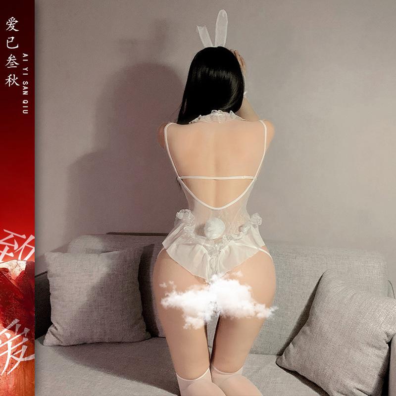 Sex lingerie pure lust bunny sexy uniform free cosplay passion onesie milk soft cute suit