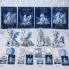 Arktische Winterwächter DIY Patchwork-Set, 3D-Stofftiere Mythisches Wesen, Vorgeschnittenes Handarbeits-Set für Heimdekoration & Geschenk
