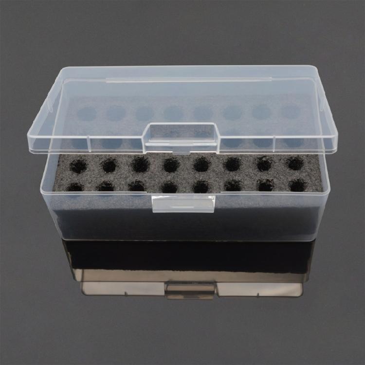 Professional Battery Organiser Box 16 Slot Design Heavy Duty PP Construction For Photographers Tech Users
