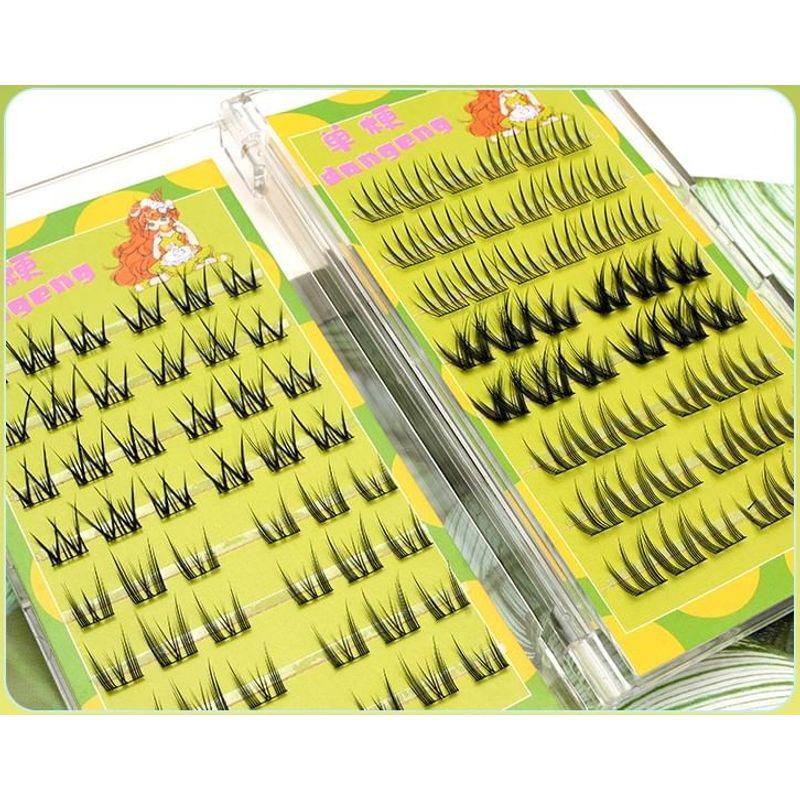 Lactacia - Natural Wispy Cluster Glue-Free False Eyelashes