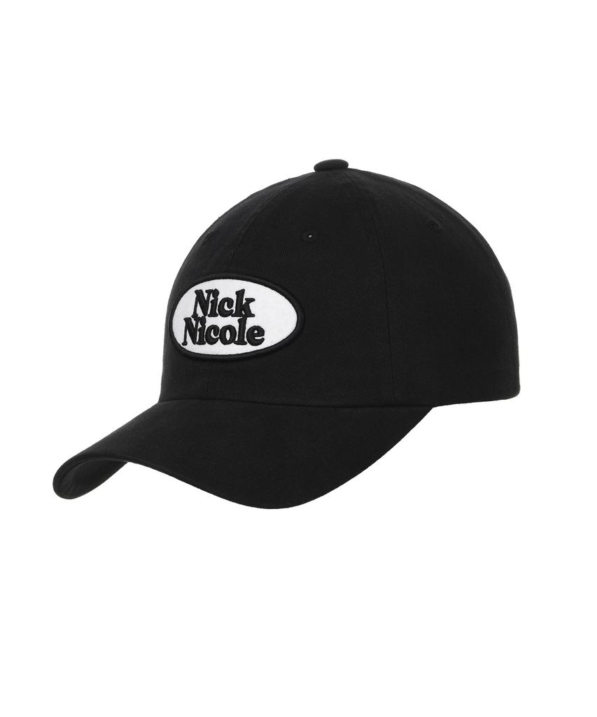 Nigaennikol Șapcă Ovală cu Emblema_Negru
