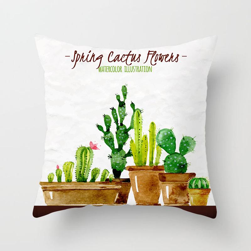 Cartoon Fruit Digital Printing Car Pillow Cushion Home Soft Decoration