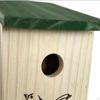 Wood Bird Nest Birdhouse Nesting Box Cage Birdcage Hanging for Garden