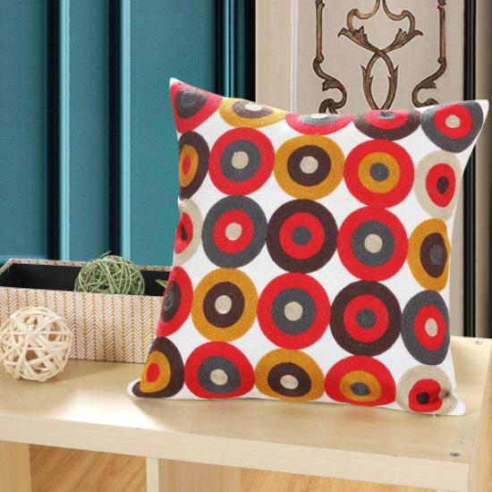 

Деловые подарки Сувениры Хлопковая вышивка Вышивка Подушка Прикроватная Милая Мультяшная Большая Подушка Скандинавская 45X45cm pillow cover