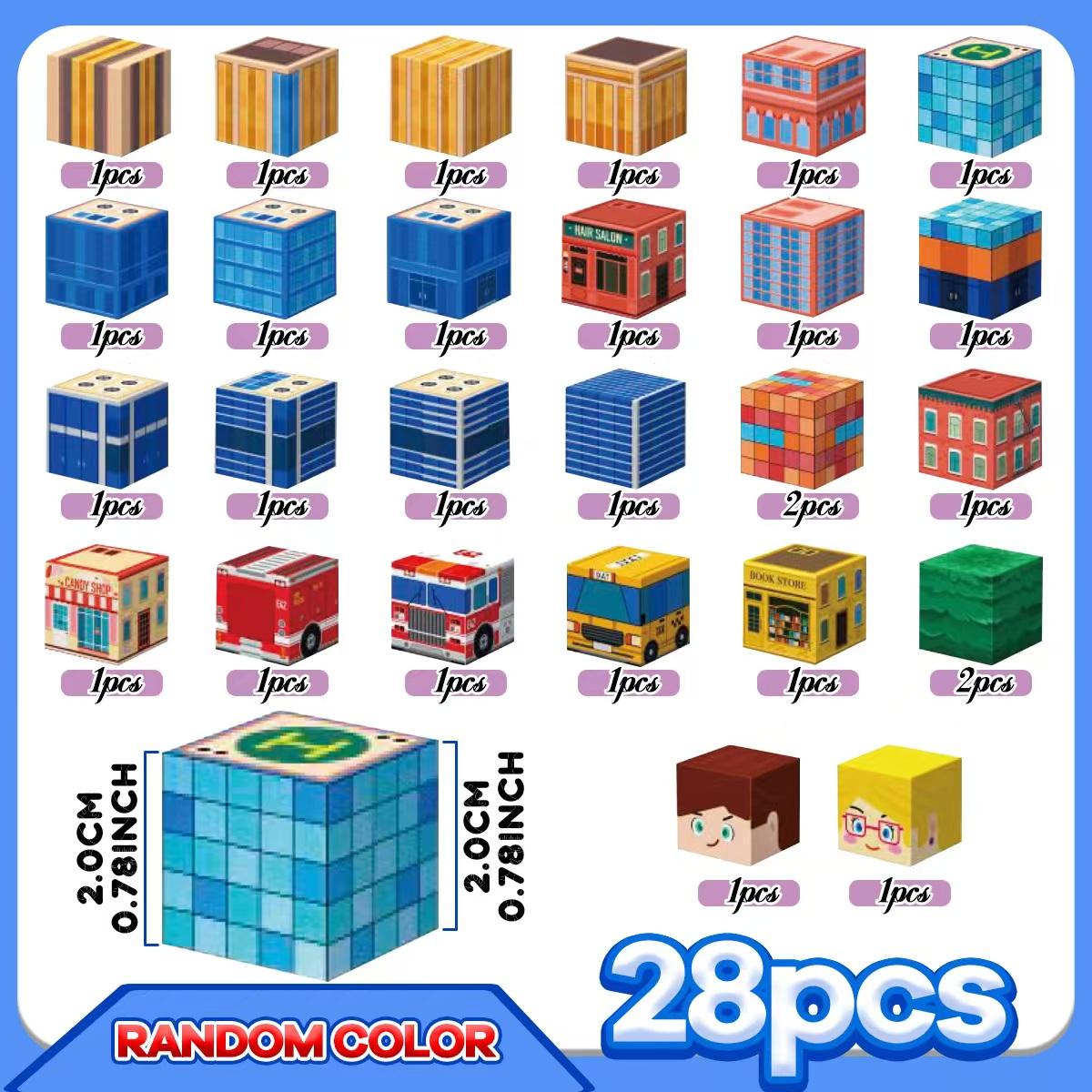 High-Quality Magnetic High-Quality Block High-Quality Set, High-Quality Building High-Quality Cube High-Quality Games, High-Quality Magnetic