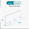 Supermarket Shelf Divider L-Shaped Magnetic Anti-Fall Separator